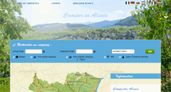 Desktop Screenshot of en.camping-alsace.com