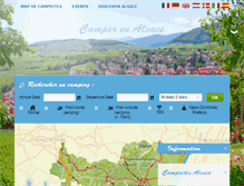 Tablet Screenshot of en.camping-alsace.com