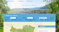 Desktop Screenshot of nl.camping-alsace.com